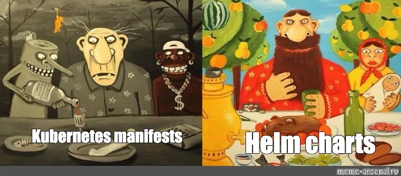 Helm vs Raw manifest files