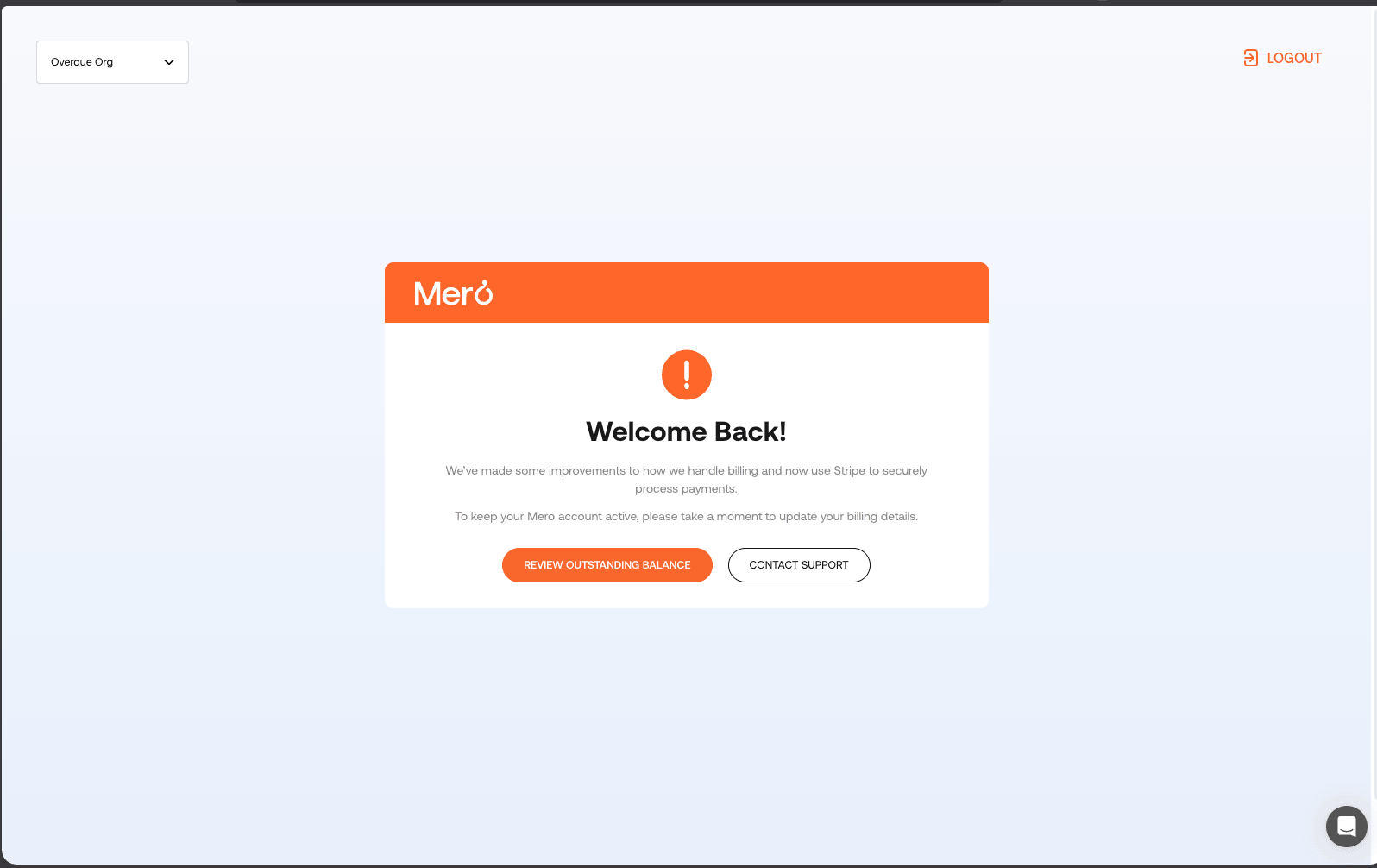 Billing - Outstanding Paywall